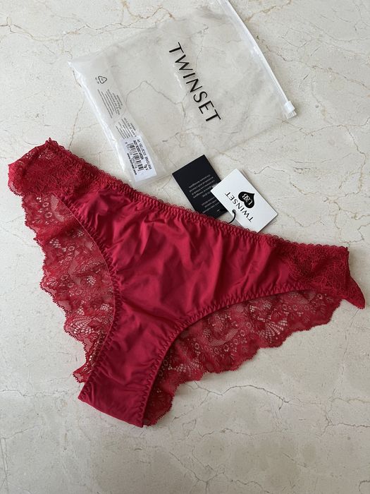 Кружевные трусики слипы Twin-Set, р. ХL