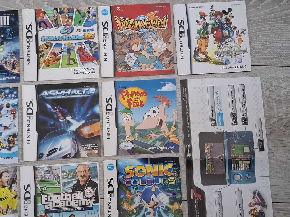 Instrukcja do gierki Nintendo  DS Star Wars Komplette Saga