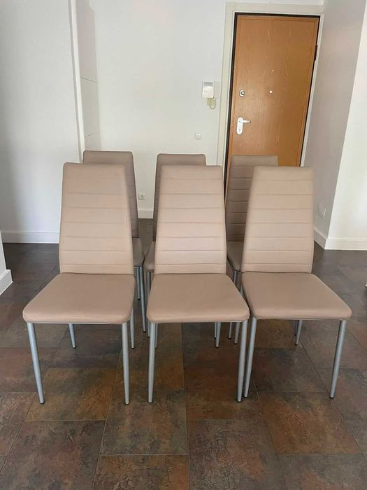 6 Cadeiras Clássicas Sala de Jantar
