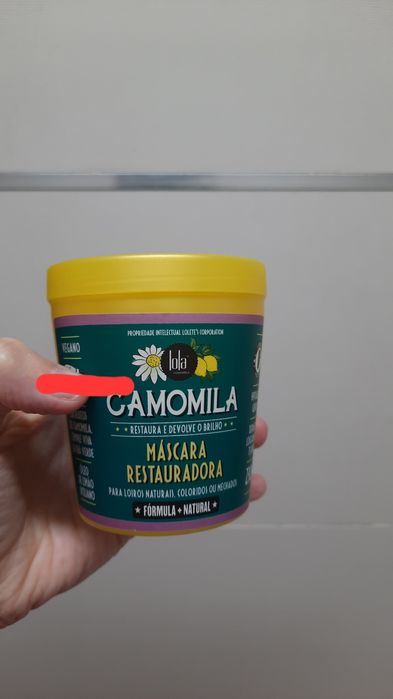 Máscara Camomila, Lola Cosmetics