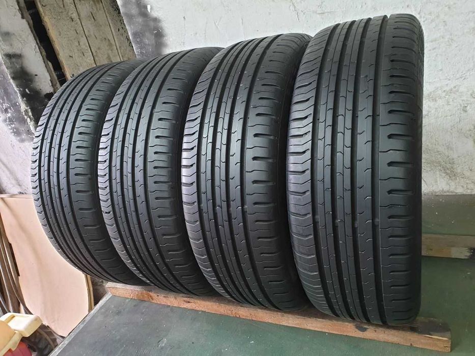 Cztery Opony letnie 195/55R16 8mm Continental ContiEcoContact 5