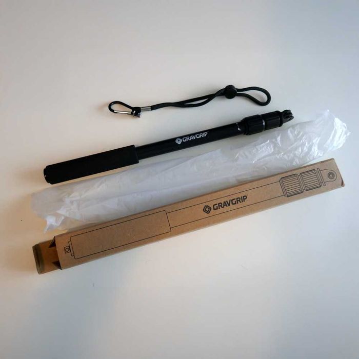 GravGrip V2 - Gimbal Hidráulico para Camaras GoPro e Telemóveis