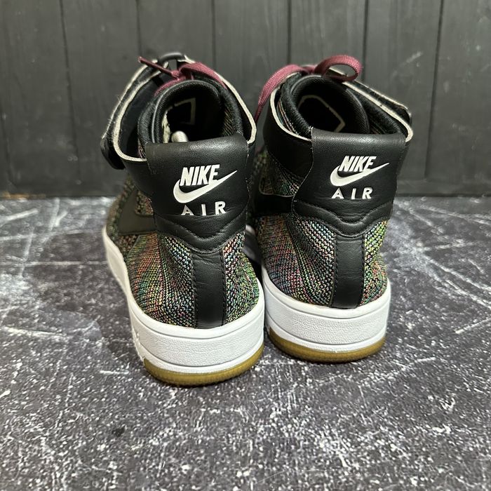 Сіточні пінні кросівки Nike Air Force Flyknit 42/26.5 cm