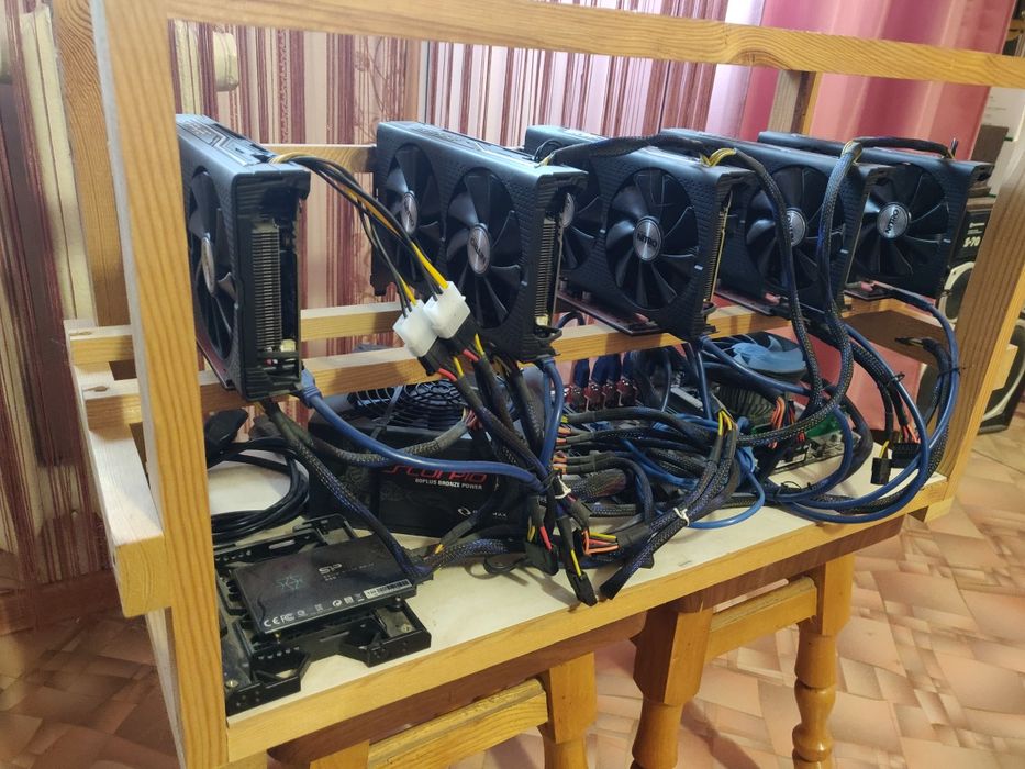 Майнинг ферма rx470