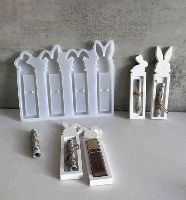 Forma silikonowa króliczki. Nowe