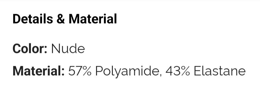 Roupa interior modeladora tam. L
(Chantelle)