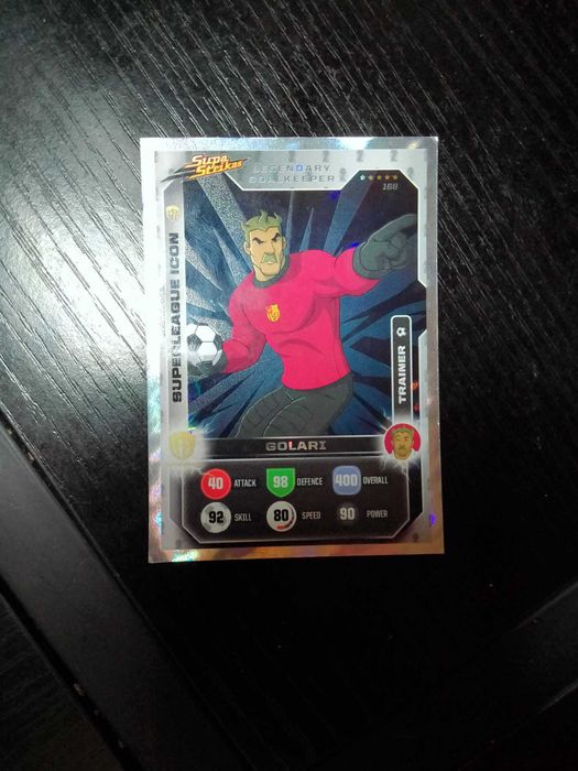 Supa Strikas League Champions karta nr. 168 Golari