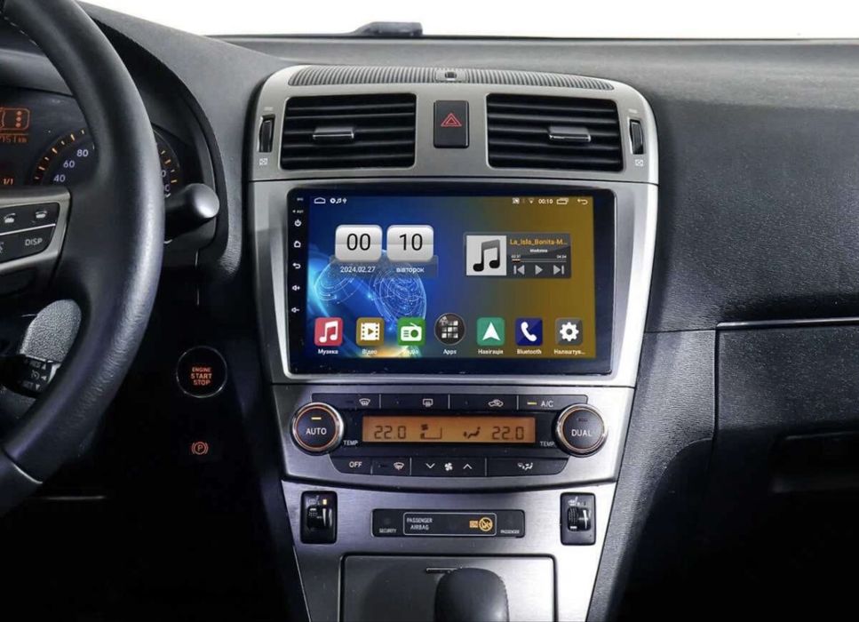 Магнітола android Toyota avensis T25 T27