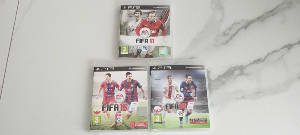 Gry na konsole PS3 FIFA 11,15,16