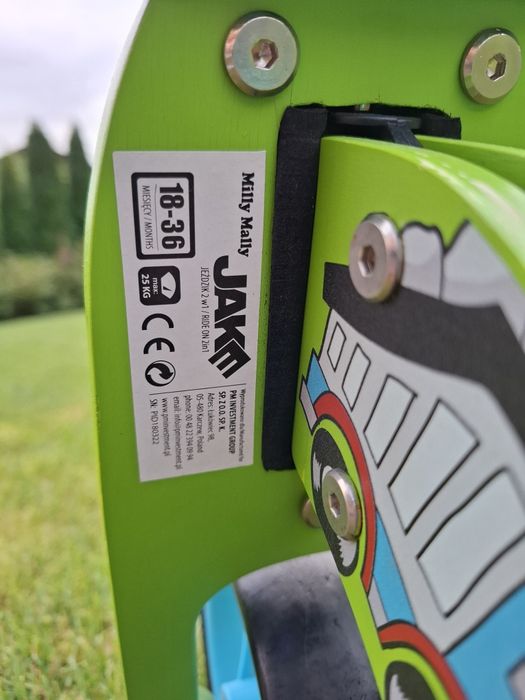 Rowerek trójkołowy, biegowy, jeździk