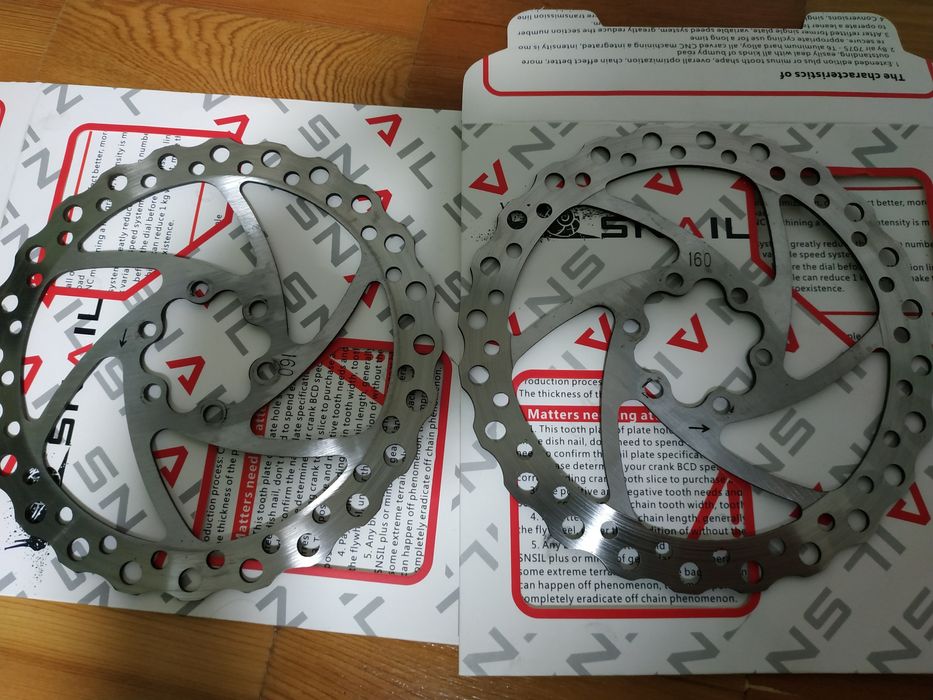 Велосипедні Тормозні диски 160 мм + болти