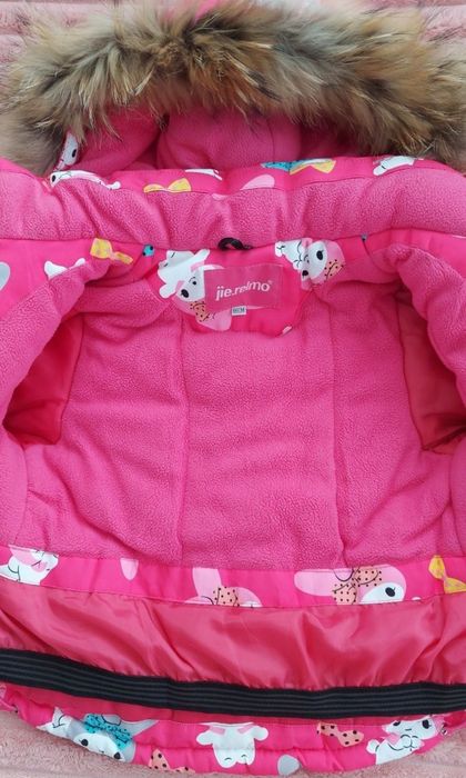 Комплект зима  jie. relmo / куртка/ штани/ комбінезон 86 см.