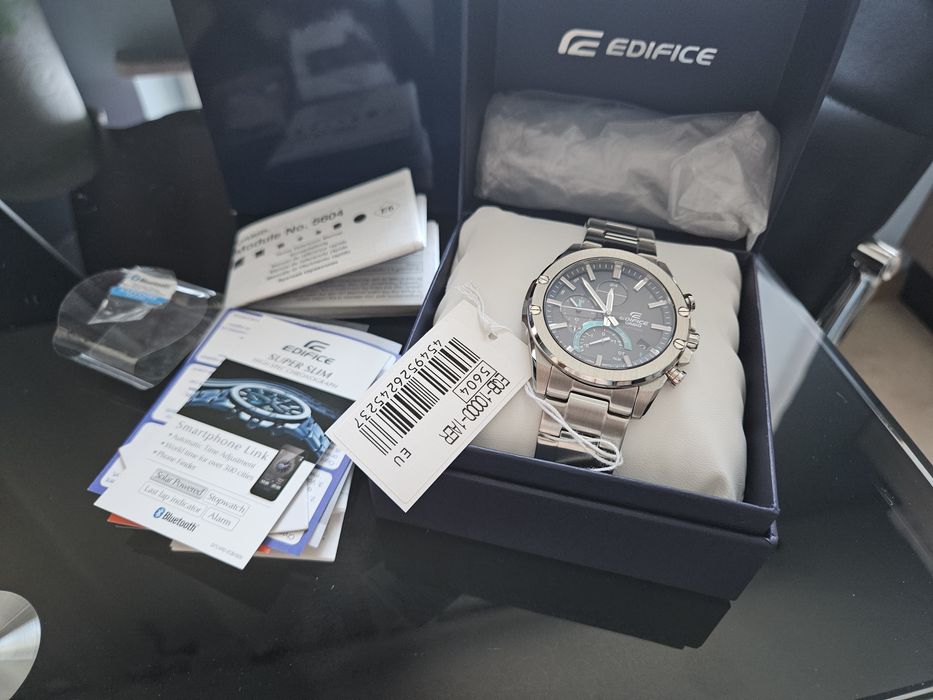 Casio edifice EQB 1000D-1AER SOLAR BLUETOOTH