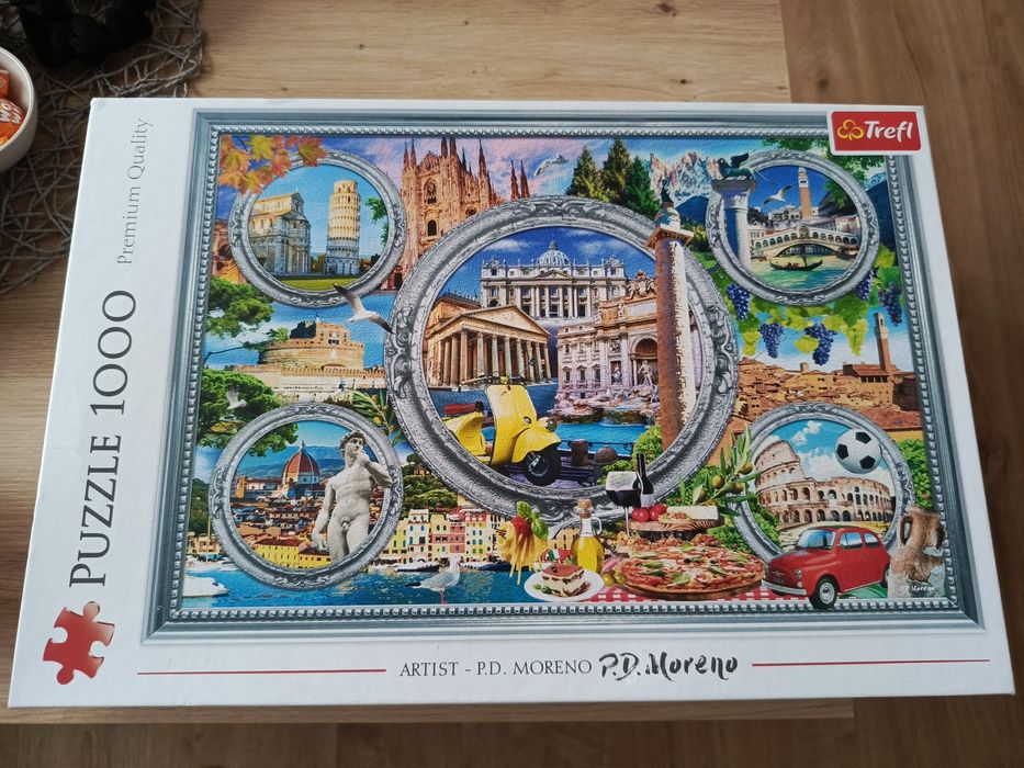 Sprzedam puzzle trefl clementoni