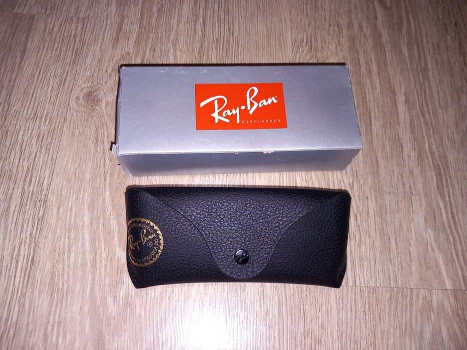 Okulary rayban ciemne