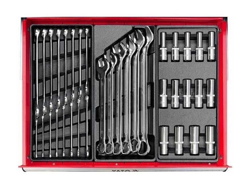 Yato Szafka warsztatowa NOWA 177el Wózek narzędziowy Z WYPOSAŻENIEM