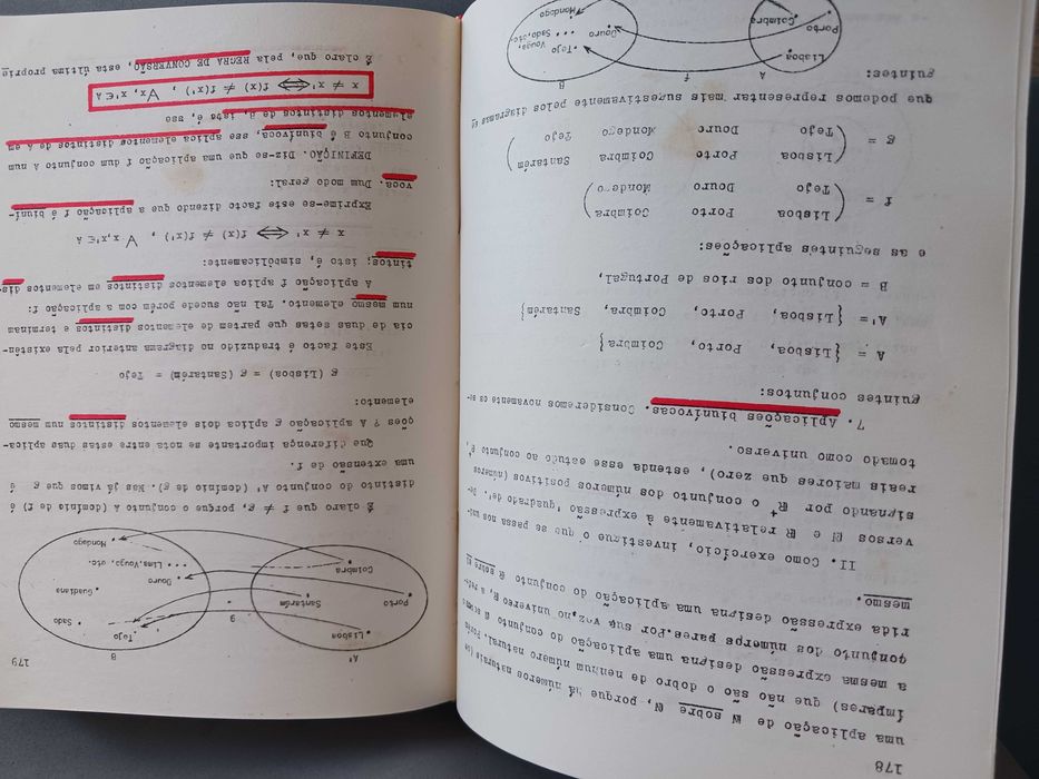 Sebenta do Compendio de Matemática de j. Sebastião e Silva de 1964-66