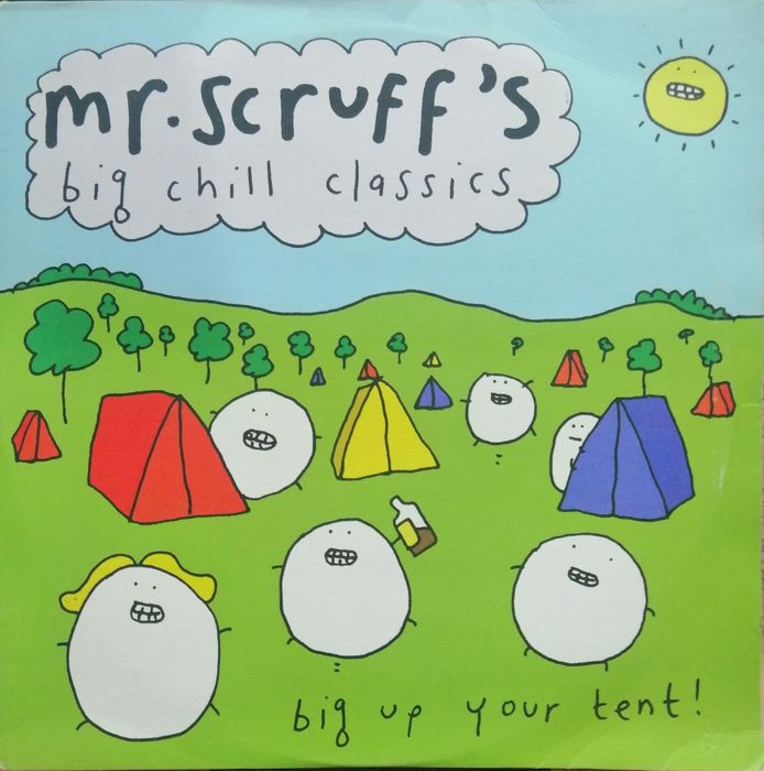 Mr. Scruff's - Big up you tent . Lp x3