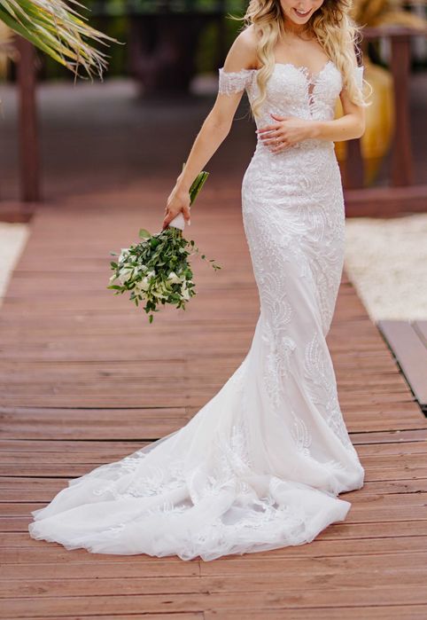 Vestido de Noiva Pronovias Maclaine – Sofisticado, Feminino, Atemporal