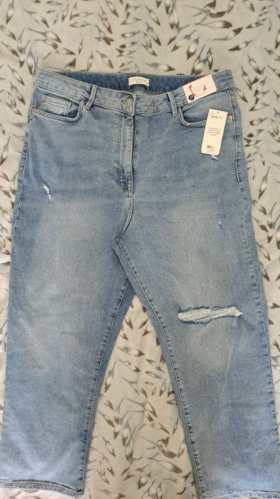Джинси мом  ( штани джинсові) розм  56-58