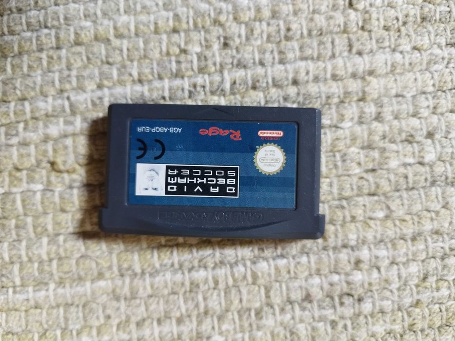 David Beckham Soccer game boy advance