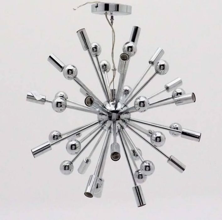 Candeeiro teto estilo sputnik space age