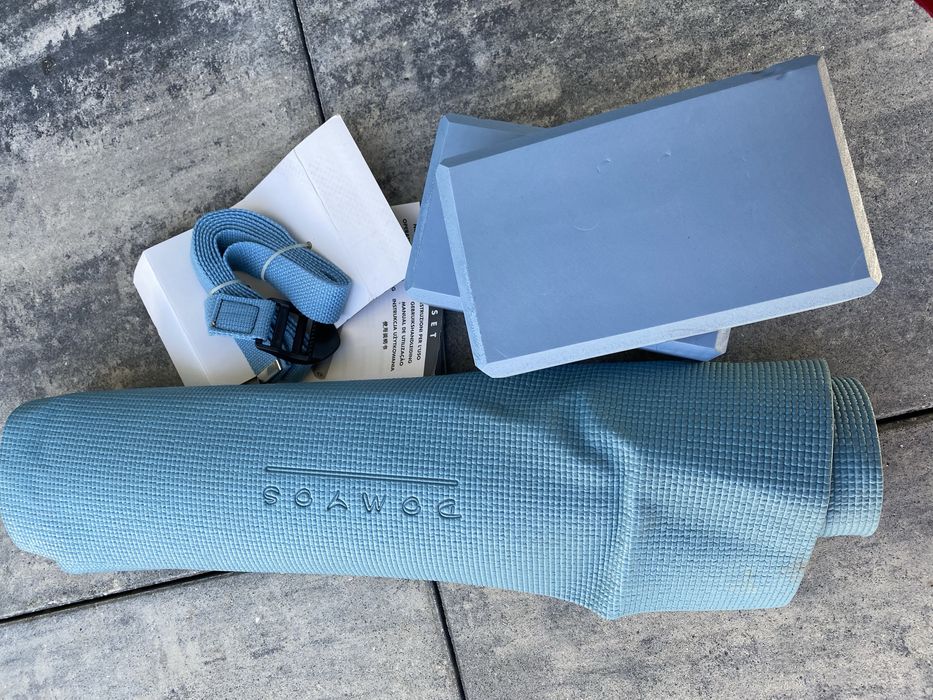 zestaw do jogi lub fitnessu domyos