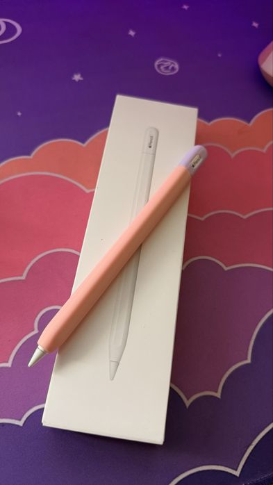Apple Pencil (USB-C) - ідеальний стан / Новий наконечник + чохли