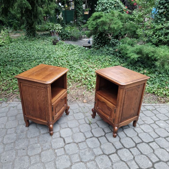 Komplet 2 szafki nocne w stylu ludwikowskim