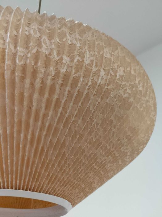 Lampa duża, śr. 50 cm, Dania, lata 60, vintage