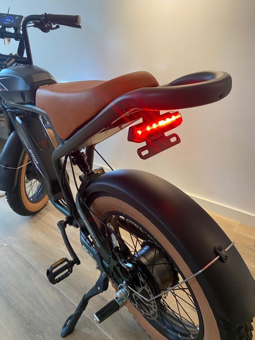 Bicicleta eletrica Samebike M20iii 2000w suspensao dupla, travoes hidraulicos 2 motores