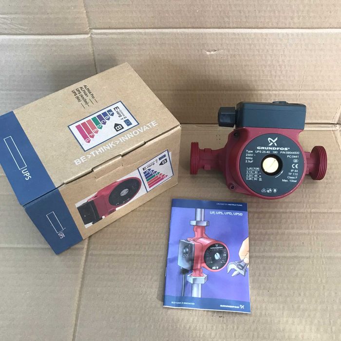 Насос циркуляційний 25/40 25/60 180мм Grundf