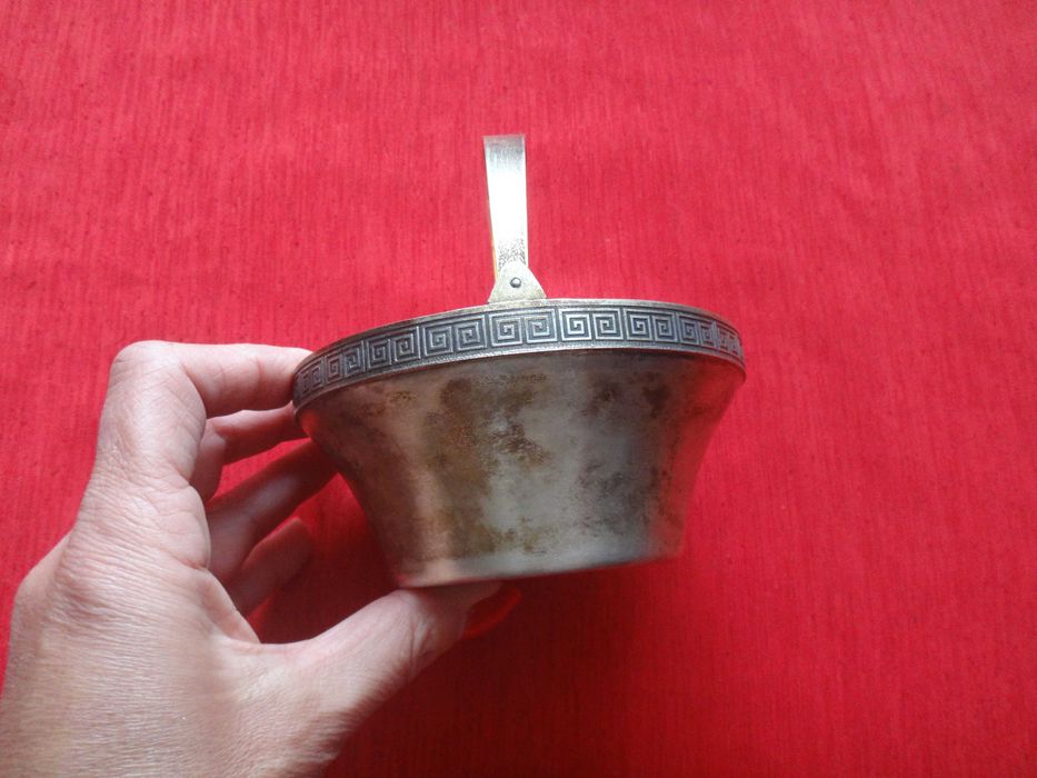 Srebrna cukiernica  Rosja - srebro