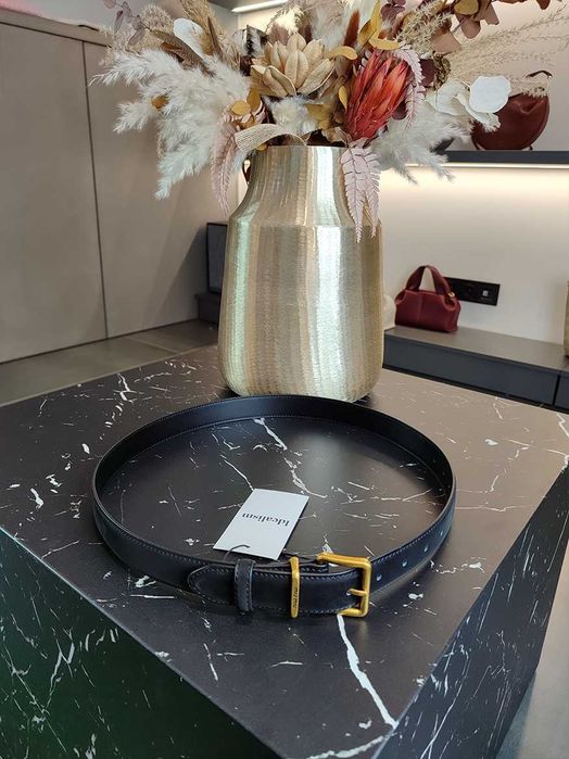 Ремінь Miu Miu Suede Belt Black