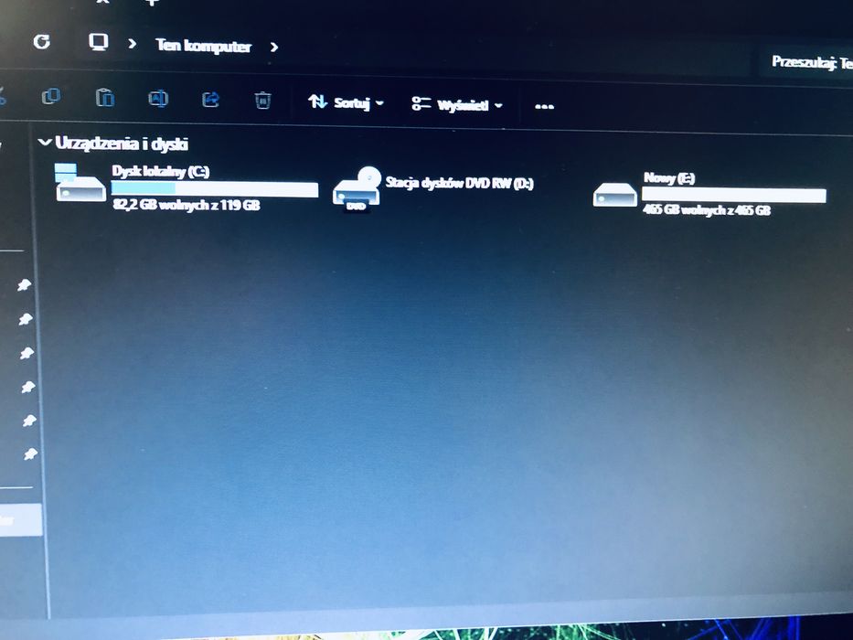 Komputer  ssd wifi monitor i5