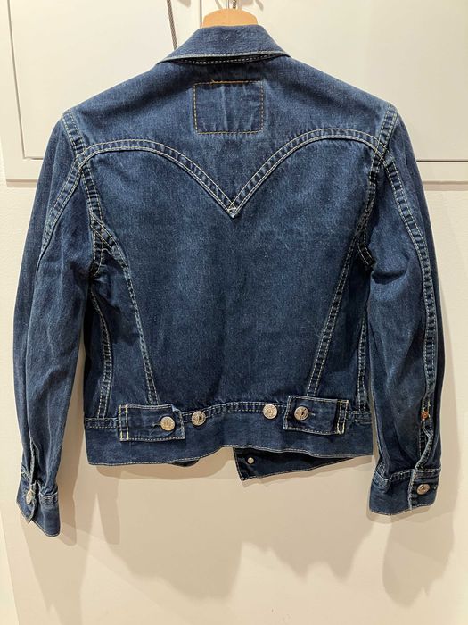 [Como novo] Casaco de ganga de senhora original da Levis, tamanho L.