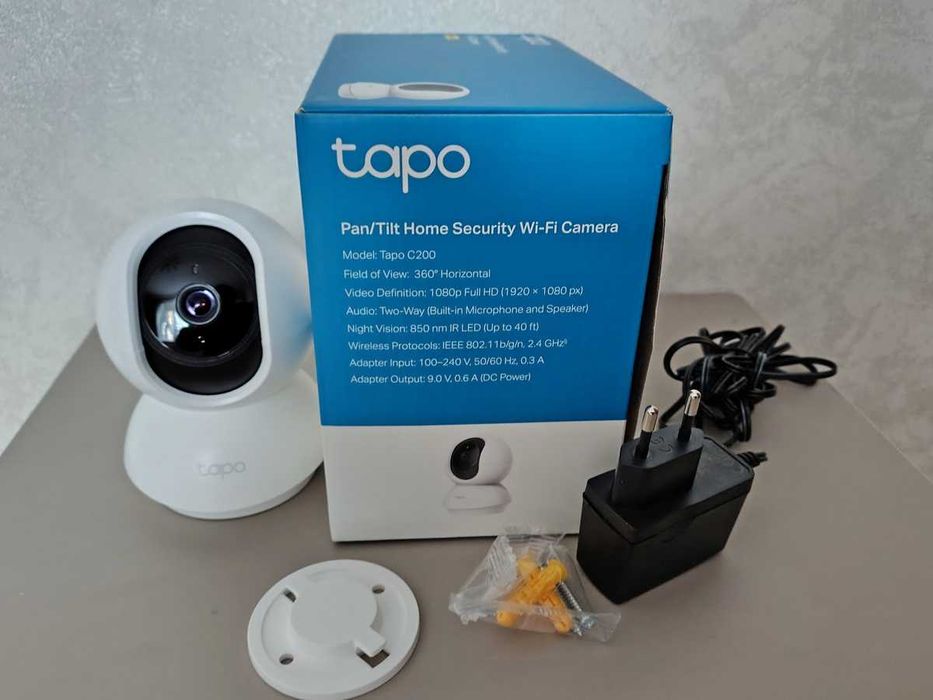 Домашня камера відеоспостереження TP-Link Tapo C200 (EU) (TAPO-C200)