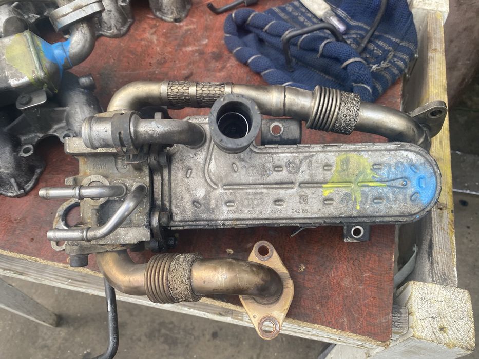 Теплообмінник ЕГР 1.9 2.0 TDi VW Golf Shran Passat B6 Touran Caddy A5