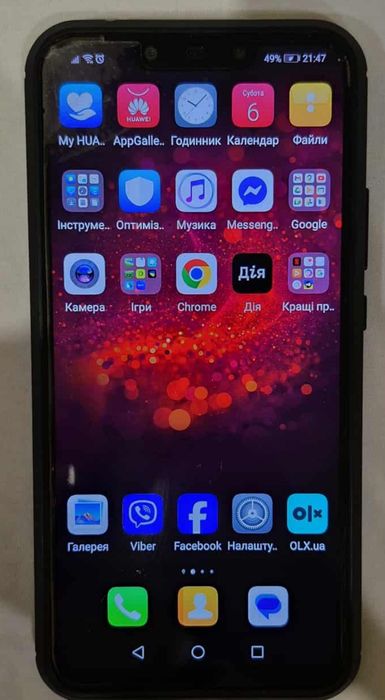 Мобільний телефон huawei p smart+