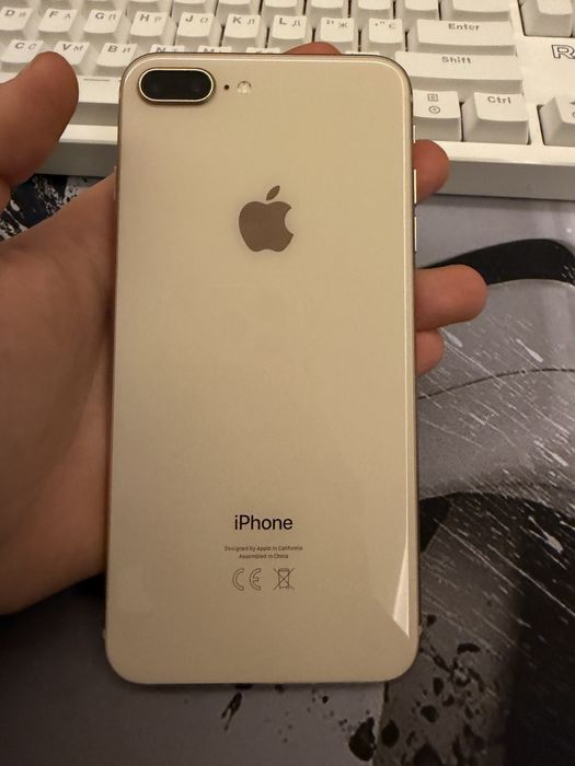 Iphone 8 plus gold 64gb заблокирован icloud, и не работает touch id