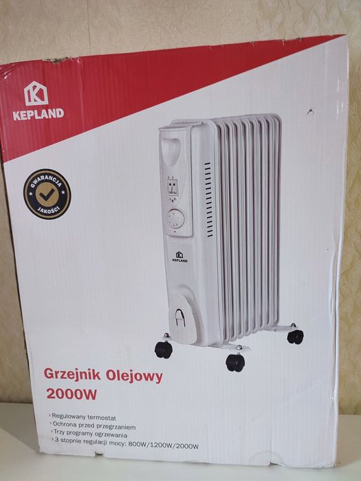 Масляний обігрівач 2000w (новий)