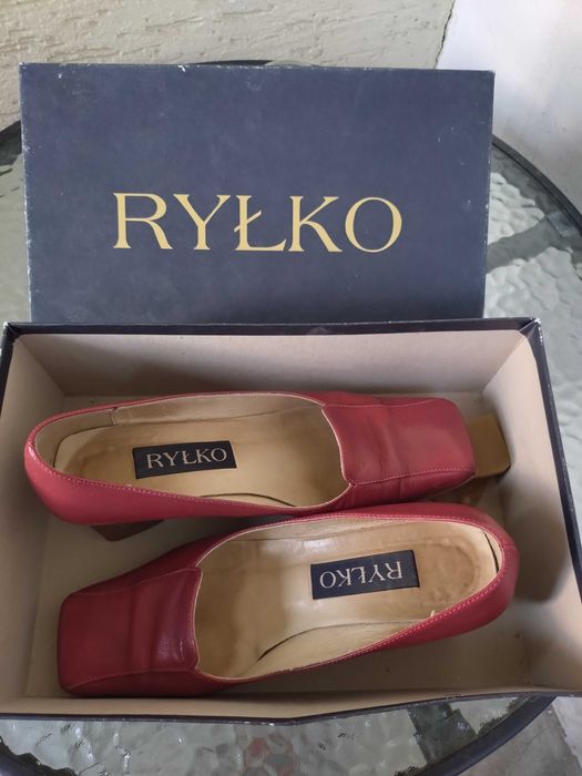 Buty damskie skórzane Ryłko