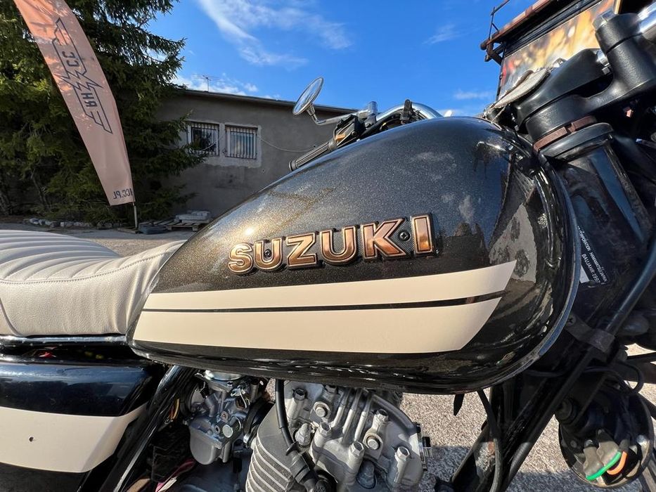 Suzuki gn custom, przebudowany,