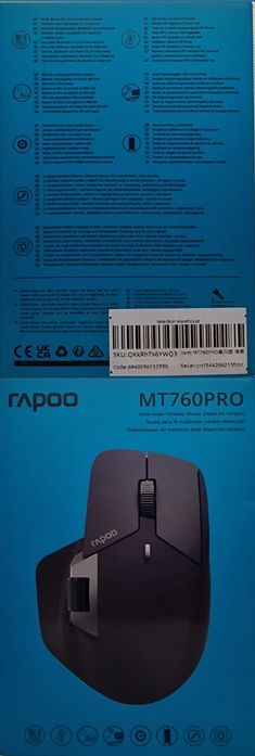 Беспроводная игровая мышка Rapoo MT760 Pro NearLink 12000