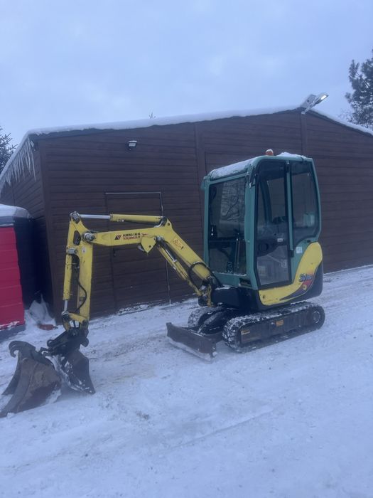 Minikoparka koparka Yanmar SV15 supet Stan kubota jcb Caterpillar