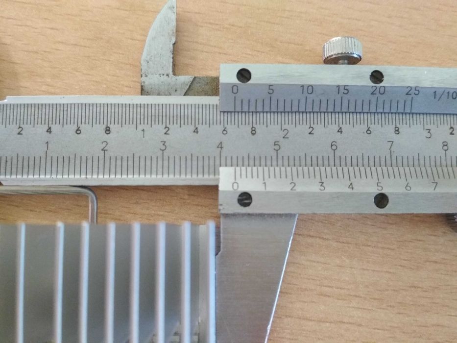 Aluminum heatsink (алюминиевые теплоотводы/радиаторы) 35x42,5x28мм