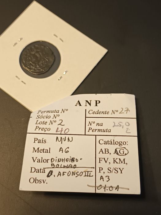 Afonso III Dinheiro bolhão