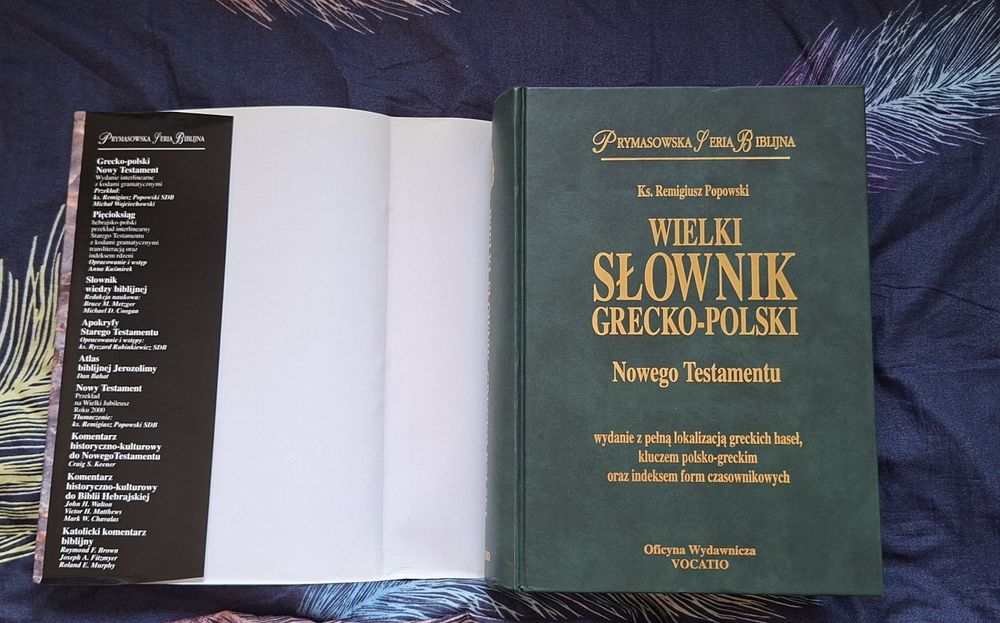 Wielki słownik grecko- polski Nowego Testamentu