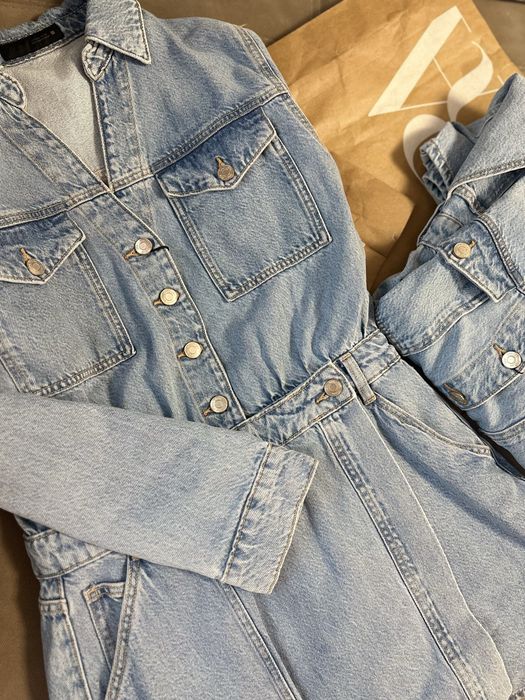Сукня денім джинс zara