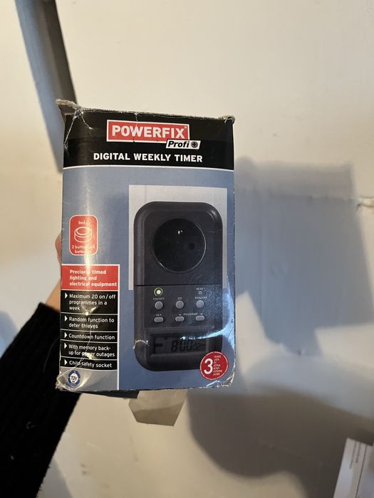 Programator czasowy powerfix